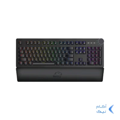 کیبورد باسیم گیمینگ مکانیکال TSCO مدل GK 8128 - مشکی (گارانتی 18 ماهه تسکو)