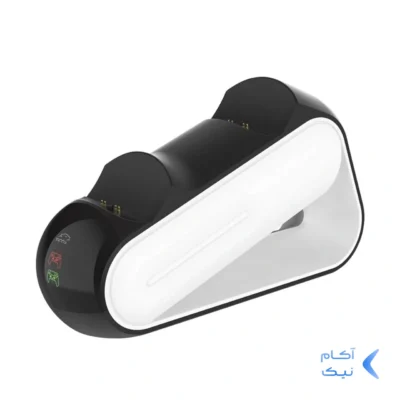 استند و شارژر دسته بازی TSCO PS5 مدل TGC14 - مشکی سفید (گارانتی 18 ماهه تسکو)