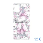 قاب اطلسی دور ژله ای طرح پر Samsung Galaxy A51 / M40s - کد 283