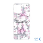 قاب اطلسی دور ژله ای طرح پر Xiaomi Redmi Note 10 4G / Redmi Note 10S / Poco M5S - کد 358