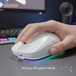 ماوس بی سیم گیمینگ TSCO مدل GM 2033 - سفید (گارانتی 18 ماهه تسکو)