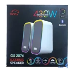 اسپیکر رومیزی دو تکه گیمینگ TSCO مدل GS 2076 - سفید (گارانتی 18 ماهه تسکو)