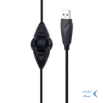 هدفون باسیم گیمینگ TSCO مدل GH 6163 - مشکی (گارانتی 18 ماهه تسکو)
