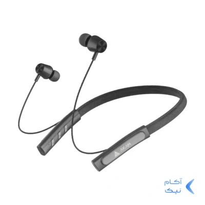 ایرفون بی سیم گردنی AKAM مدل A-01 - خاکستری - AKM