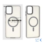 قاب اورجینال Magic Mask مات Magsafe بلک لنز Samsung Galaxy A06 - خاکستری (پک دار)
