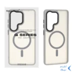 قاب اورجینال Magic Mask مات Magsafe بلک لنز Samsung Galaxy S26 Ultra - خاکستری (پک دار)