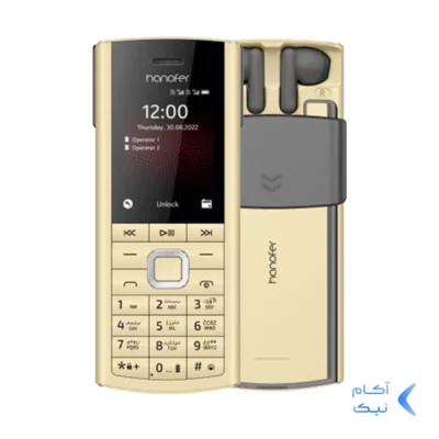 گوشی موبایل Hanofer مدل 5720 2023 - طلایی (سه ماه تعویض)