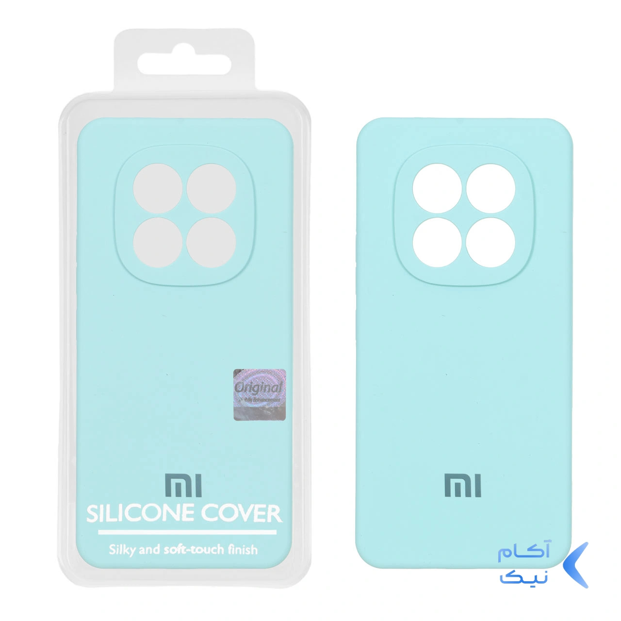 قاب سیلیکونی پاک کنی اورجینال Master Quality مدل Xiaomi Redmi Note 15 Pro 4G - سبزآبی (پک دار) قاب سیلیکونی پاک کنی اورجینال Master Quality مدل Xiaomi Redmi Note 15 Pro 4G - سبزآبی (پک دار)