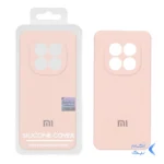 قاب سیلیکونی پاک کنی اورجینال Master Quality مدل Xiaomi Redmi Note 15 Pro 4G - کرم نارنجی (پک دار)