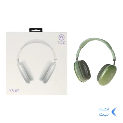 هدفون بی سیم YesPlus مدل YS-07 - سبز - YSP (پک ضعیف)