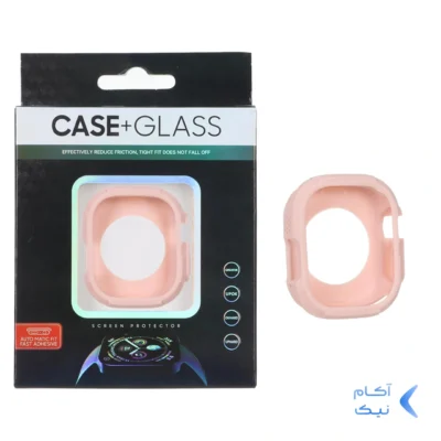 کاور اپل واچ ShockProof سایز 49 میلیمتری - صورتی (پک دار)