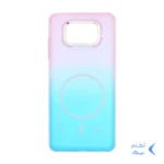 قاب هولوگرامی Trend Seaies طرح مگ سیف دو رنگ لنز کروم Xiaomi Poco X3 / Poco X3 Pro / Poco X3 NFC - صورتی آبی - MPS
