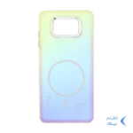 قاب هولوگرامی Trend Seaies طرح مگ سیف دو رنگ لنز کروم Xiaomi Poco X3 / Poco X3 Pro / Poco X3 NFC - زرد صورتی - MPS
