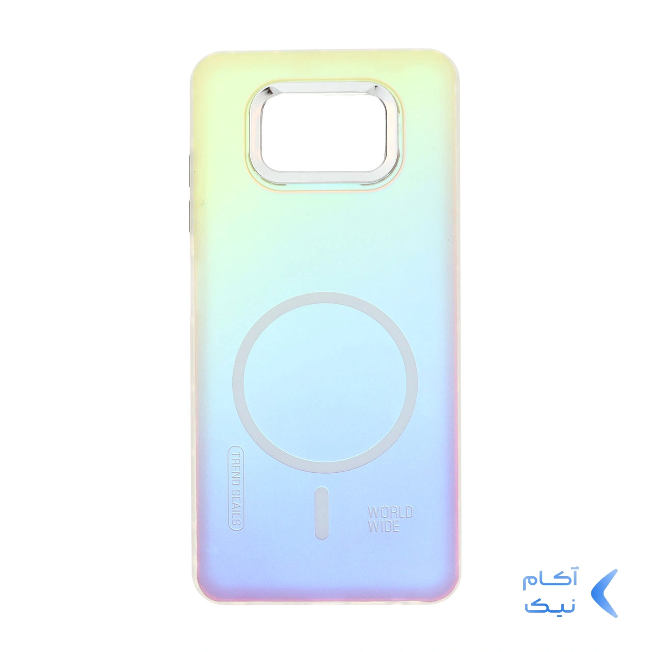 قاب هولوگرامی Trend Seaies طرح مگ سیف دو رنگ لنز کروم Xiaomi Poco X3 / Poco X3 Pro / Poco X3 NFC - زرد صورتی - MPS قاب هولوگرامی Trend Seaies طرح مگ سیف دو رنگ لنز کروم Xiaomi Poco X3 / Poco X3 Pro / Poco X3 NFC - زرد صورتی - MPS