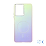 قاب هولوگرامی Trend Seaies طرح مگ سیف دو رنگ لنز کروم Xiaomi Redmi 12 / Poco M6 Pro 5G - زرد صورتی - MPS