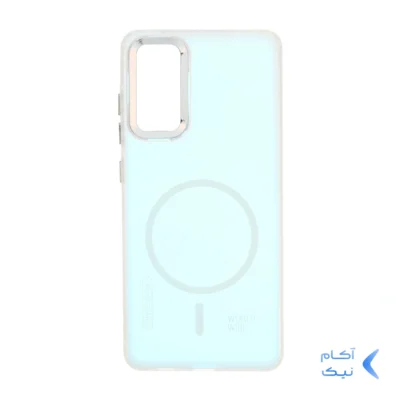 قاب هولوگرامی Trend Seaies طرح مگ سیف دو رنگ لنز کروم Samsung Galaxy S20 FE - سفید - MPS