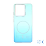 قاب هولوگرامی Trend Seaies طرح مگ سیف دو رنگ لنز کروم Xiaomi Redmi Note 13 4G - سبز آبی - MPS