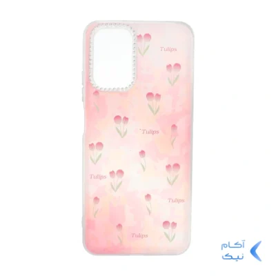 قاب ماربل دور مات طرح دار نگین دار Xiaomi Redmi Note 10 4G / Redmi Note 10S / Poco M5S - کد 97