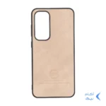 قاب HandMade جیر طرح پارچه ای Samsung Galaxy S24 FE - نسکافه ای