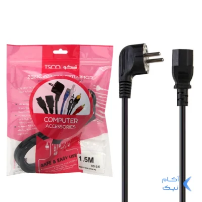 کابل برق TSCO مدل 1.5 متری درجه یک