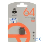فلش مموری Queen tech USB2.0 مدل FINE ظرفیت 64GB - (گارانتی مادام العمر شرکت آی تین)