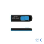 Adata UV128 USB 3.2 Flash Memory-128GB مشکی آبی (گارانتی پنج ساله آونگ)