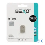 فلش مموری BEXO USB2.0 مدل B-303 ظرفیت 32GB - نقره ای (گارانتی داده پردازی آواتک)