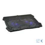 پایه خنک کننده (کول پد) لپ تاپ 15.6 اینچی دو فن ال ای دی دار TSCO مدل TCLP 3099 با قابلیت تنظیم ارتفاع