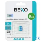 کارت حافظه BEXO MICROSDHC مدل Extra 533X کلاس U1 / 10 استاندارد UHS-I سرعت 80MB/s ظرفیت 8GB - (گارانتی داده پردازی آواتک)