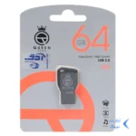Queen tech-101 USB2.0 Flash Memory-64GB (گارانتی مادام العمر شرکت آی تین) طوسی