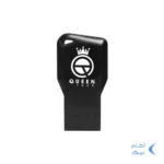 Queen tech-101 USB2.0 Flash Memory-64GB (گارانتی مادام العمر شرکت آی تین) طوسی