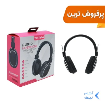 هدفون بی سیم TSCO مدل TH 5346 - مشکی