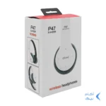 هدفون بی سیم مدل P47-سفید مشکی