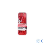 کابل صدا TSCO AUX مدل TC AU12 - قرمز (گارانتی 12 ماهه TSCO)
