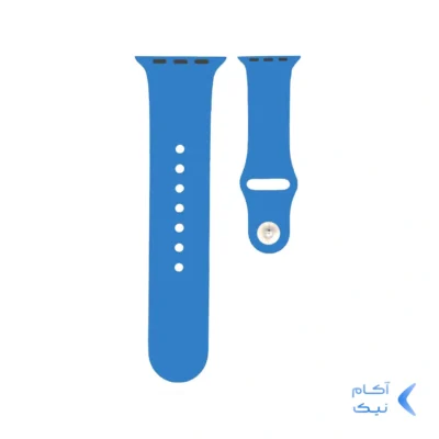 بند سیلیکونی اورجینال اپل واچ سایز 38/40/41 میلیمتری - کد 83- آبی