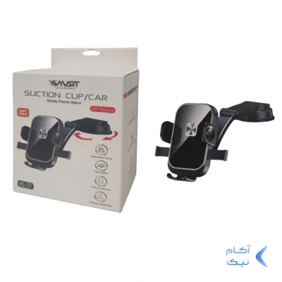هولدر گوشی موبایل پایه دار V-Smart مدل VS-27 - مشکی - BSA
