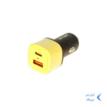 شارژر فندکی PD و فست دو پورت V-Smart مدل VS-11 67W - زرد - BSA
