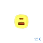 شارژر فندکی PD و فست دو پورت V-Smart مدل VS-11 67W - زرد - BSA