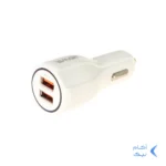 شارژر فندکی فست دو پورت V-Smart مدل VS-16 - سفید - BSA