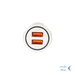 شارژر فندکی فست دو پورت V-Smart مدل VS-16 - سفید - BSA