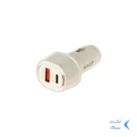 شارژر فندکی فست دو پورت V-Smart مدل VS-121 38W - سفید - BSA