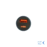شارژر فندکی PD و فست دو پورت V-Smart مدل VS-150 55W - سرمه ای - BSA