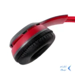 هدفون بی سیم مدل P47-طوسی قرمز (پک ضعیف)