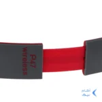 هدفون بی سیم مدل P47-طوسی قرمز (پک ضعیف)