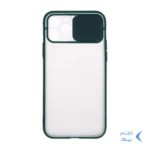 قاب پشت مات محافظ لنزدار کشویی Apple iPhone 11 Pro - سبز