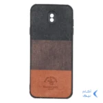 قاب Santa Barbara طرح پارچه ای سه رنگ Samsung Galaxy J7 Pro / J730 - کد 130