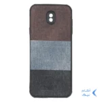 قاب Santa Barbara طرح پارچه ای سه رنگ Samsung Galaxy J7 Pro / J730 - کد 131