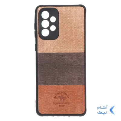 قاب Santa Barbara طرح پارچه ای سه رنگ Samsung Galaxy A73 - کد 161