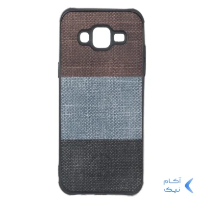 قاب Santa Barbara طرح پارچه ای سه رنگ Samsung Galaxy J5 (2015) / J500 - کد 164