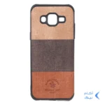قاب Santa Barbara طرح پارچه ای سه رنگ Samsung Galaxy J5 (2015) / J500 - کد 165